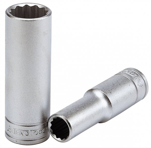Nasadka długa z chwytem  3/8&quot; 12-kątna 14mm