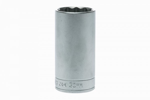 Nasadka długa 12-kątna z chwytem 1/2&quot; 30 mm