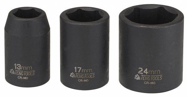 Nasadka udarowa cienkościenna 1/2&quot; 17 mm ANSI