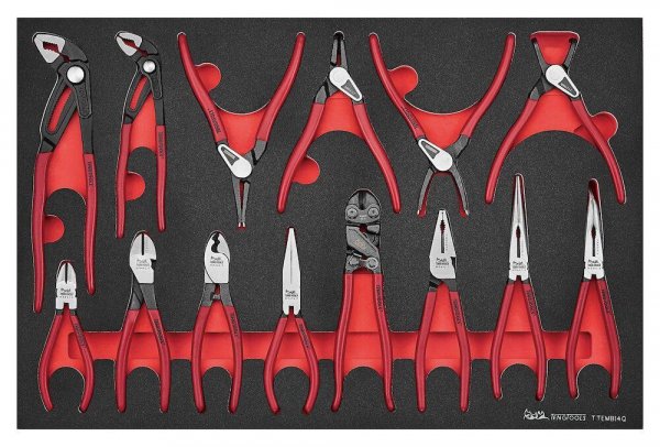 14-elementowy zestaw szczypiec Teng Tools TTEMB14Q