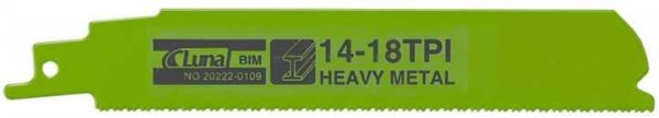 Brzeszczot szablasty, bimetal, do szybkich, prostych cięć metalu 230x25x1,1 1418T (50 szt.)