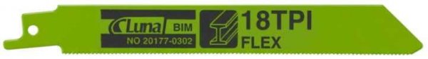 Brzeszczoty szablaste bimetalowe, elastyczne, do metalu 150x19x0,9 18T(5)