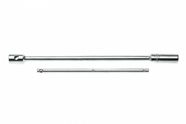 Klucz nasadowy długi, 3/8&quot; z pokrętłem poprzecznym 12 mm TBSKT12