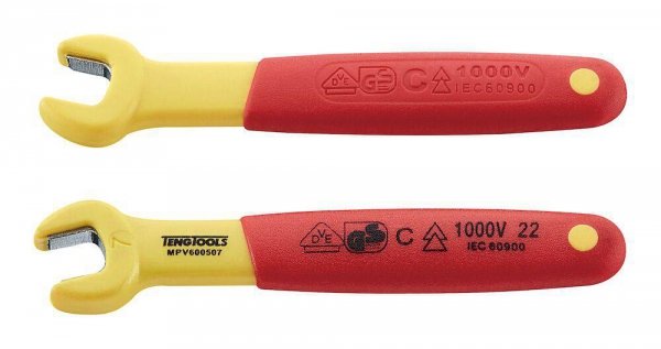 Klucz płaski 19 mm VDE 1000V