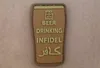 Naszywka 3D - Beer drinking infidel - Coyote