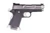 Replika pistoletu Hi-Capa 3.8 Force Brontosaurus - srebrna