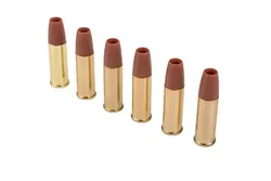 Zestaw 6 łusek do repliki rewolweru Colt Python (6mm)