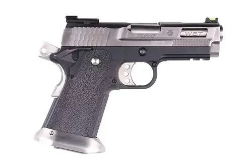 Replika pistoletu Hi-Capa 3.8 Force Brontosaurus - srebrna