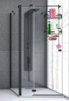 Półka prysznicowa zawieszana- czarna