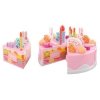 Zabawkowy tort urodzinowy - 75 elementów w zestawie