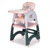 Krzesełko do karmienia 2w1 fotelik stolik dla dzieci ECOTOYS