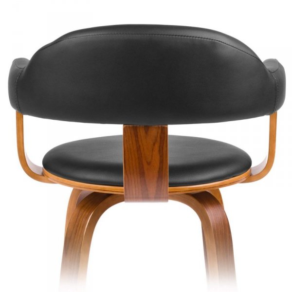 Hoker krzesło barowe stołek Sofotel Rosetto czarny