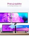 Stacja dokująca IB-DK2251AC do Notebooka DisplayLink, 2 x HDMI