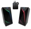 Głośniki COBRA PRO URION 2.0 MT3172 Gamingowe/Line-in/Bluetooth 5.0/RGB/Moduł sterujący/Jack 3,5/USB/RMS 8W/PMPO 320W