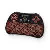 Klawiatura podświetlana mini bezprzewodowa RGB TV Box, Smart TV, konsole, PC, KW-03