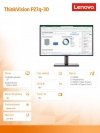 Monitor 27 cali ThinkVision P27q-30 WLED LCD 63A2GAT1EU