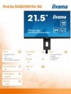 Monitor 21.5 cala XUB2292HSU-B6 IPS,100Hz,FreeSync,PIVOT,0.4ms,HDMI,  DP,4xUSB(3.2),2x2W,HAS(150mm)