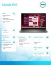 Laptop Latitude 3550 Win11Pro i5-1335U/8GB/512GB SSD Gen4/15.6 FHD/Integrated/FgrPr/FHD/IR Cam/Mic/WLAN + BT/Backlit Kb/3 Cell/3