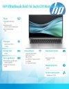 Notebook EliteBook 840 G11 U7-165U 512GB/16GB/W11P/14.0   9G0V9ET