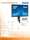 Monitor 27 cali XUB2797HSU-B2 IPS,FHD,HAS,300cd,(5y)
