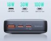 PB-Y43 Power Bank | 20000mAh | 65W | 3xUSB | PD 3.0 QC 3.0 LED PPS