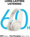 Słuchawki nauszne Soundcore Q11i białe