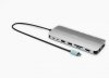 Stacja dokująca USB-C Metal Nano 3x Display Dock 2x HDMI 1x USB-C video Power Delivery 140W + i-tec Universal Charger 140 W