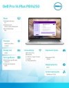 Laptop Dell Pro 14 Plus PB14250 W11P Ultra 7 268V/32GB/512GB/14.0 FHD+/Arc/FgrPr&SmtCd/Cam&Mic/WWAN Ready+BT/BcklKb/3C/vPro/3YPS