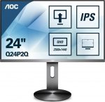 Monitor AOC 23,8 Q24P2Q VGA HDMI DP 4xUSB 3.1 głośniki