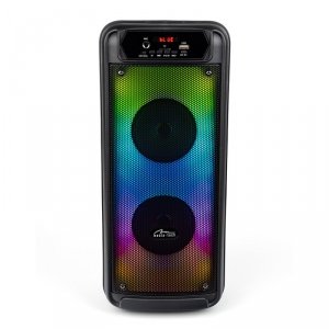 Głośnik FLAMEBOX UP MT3177 Bluetooth 5.0/FM/MP3/MicroSD/USB/RGB/RMS 14W/PMPO 600W