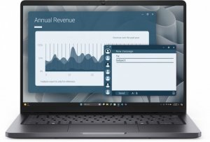 Laptop Dell Pro 14 PC14255/AMD Ryzen 5 220/16GB/256GB/14.0 FHD+/Radeon 740M/FgrPr/Cam & Mic/WLAN + BT/Backlit Kb/3 Cell/W11Pro