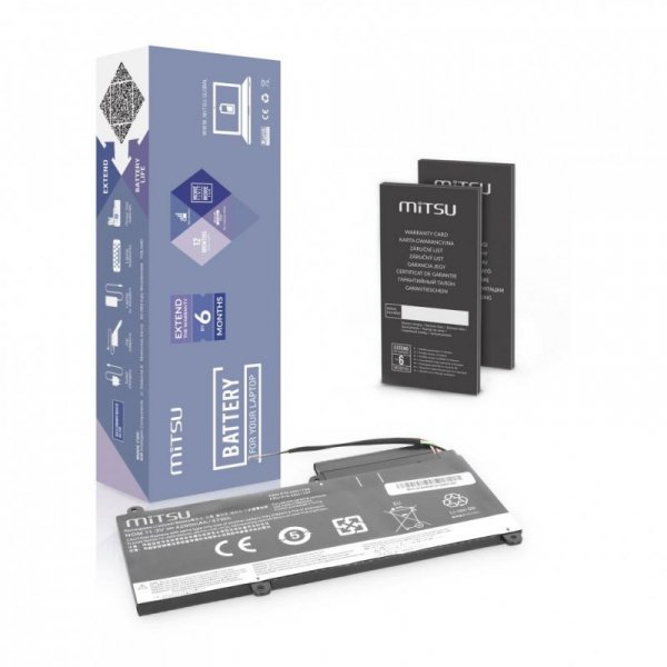 Bateria Mitsu do notebooka Lenovo ThinkPad E450 (11.3V) (4200 mAh)