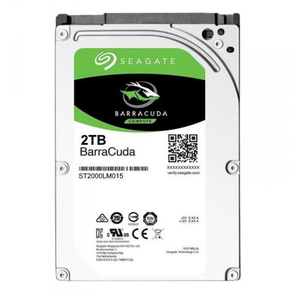 Dysk SEAGATE BarraCuda® ST2000LM015 2TB 2.5&quot; 5400 128MB SATA III