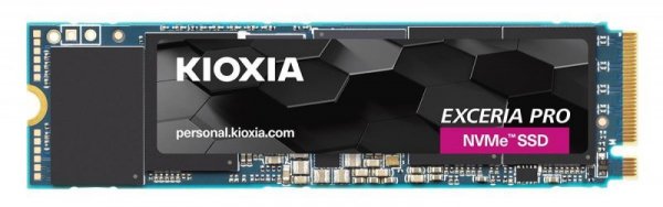 Dysk SSD KIOXIA EXCERIA PRO 2TB PCIe Gen4x4 NVMe (7300/6400 MB/s) 2280-S2-M