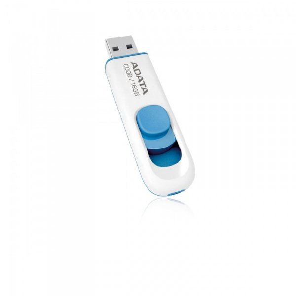 Pendrive DashDrive Classic C008 16GB USB2.0 biało-niebieski