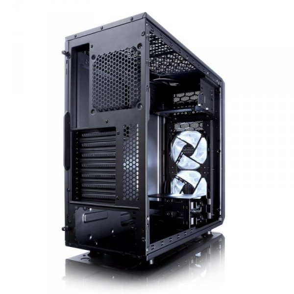 Focus G Black Window 3.5 HDD/2.5&#039;SDD uATX/ATX/ITX