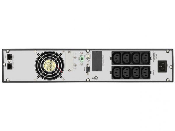 UPS On-Line 1000VA PF1 USB/RS232, LCD, 8x IEC OUT, Rack 19&#039;&#039;/Tower