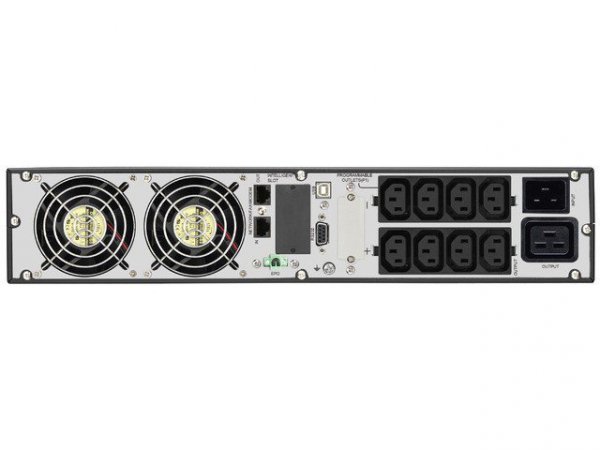 UPS On-Line 3000VA PF1 USB/RS232, LCD, 8x IEC OUT, Rack 19&#039;&#039;/Tower