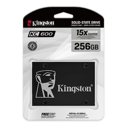 Dysk SSD KC600 SERIES 256GB SATA3 2.5&#039; 550/500 MB/s