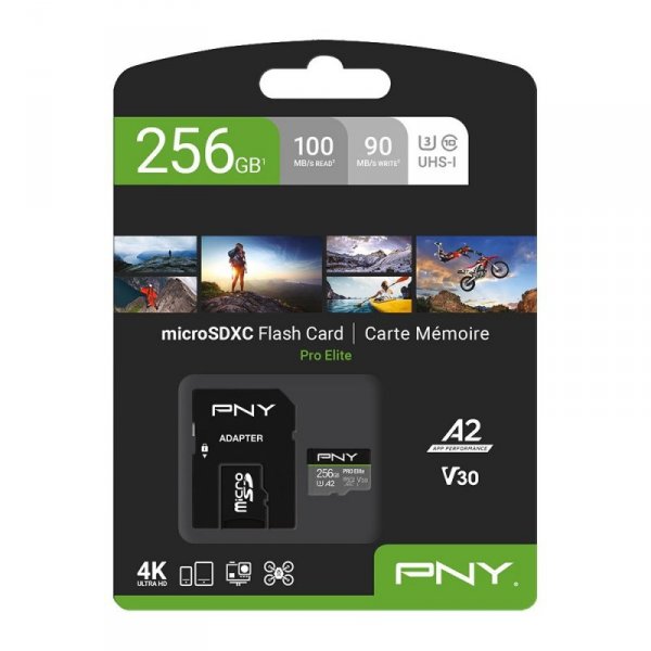 Karta pamięci MicroSDXC 256GB P-SDU256V32100PRO-GE