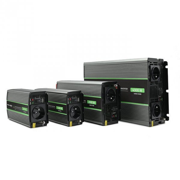 Przetwornica napięcia Monolith | 300W | 600W | 24V na 230V |     Czysty Sinus