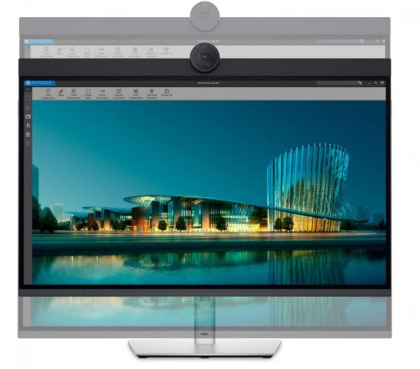Monitor U3224KBA 31,5&quot; IPS Black LED 6K 6144x3456/16:9/HDMI/miniDP/USB-C/USB/Thunderbolt/Kamera/Speakers/Mikrofon/3Y