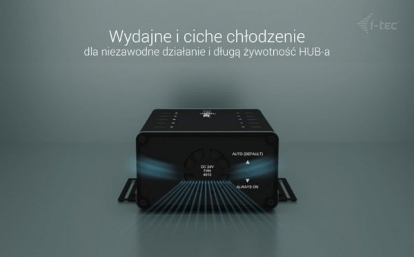 !i-tec USB-C/USB-A Metal Charging + data HUB 15W per port 10x USB-C
