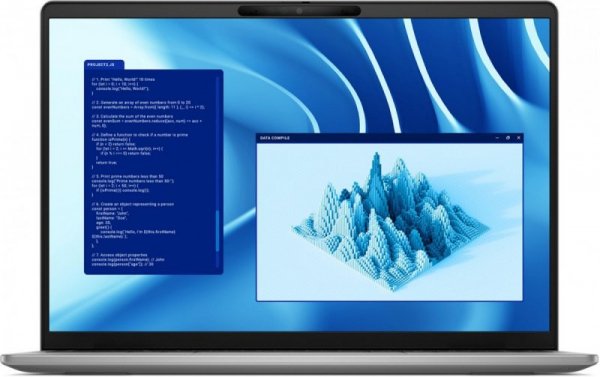 Notebook Latitude 7455 Win11Pro Snapdragon X Elite 12C 16GB/512GBSSD Gen4/14.0 QHD+ Touch/UMA GPU/FgrPr/FHD/IR Cam/Mic/WLAN+BT/B