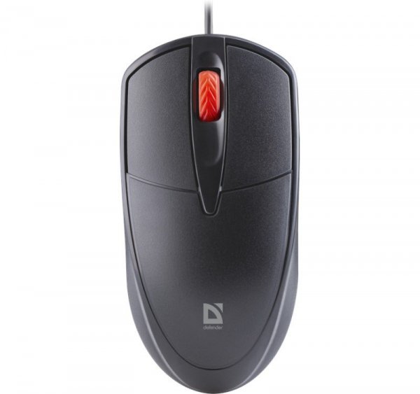 Mysz przewodowa silent click ICON MB-057 1000 DPI Czarna