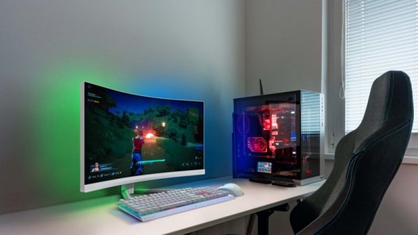 Monitor 34 cale 34M2C5501A Curved VA 180Hz HDMIx2 DP HAS Ambiglow