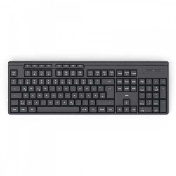 Klawiatura WK-200 bezprzewodowa Czarna