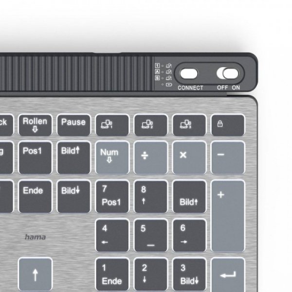 Klawiatura WK-750 multi device Czarna