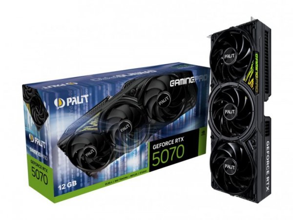 Karta graficzna GeForce RTX 5070 GAMING PRO 12GB GDDR7 192bit 3DP/HDMI