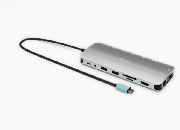 Stacja dokująca USB-C Metal Nano 3x Display Dock 2x HDMI 1x USB-C video Power Delivery 140W + i-tec Universal Charger 140 W